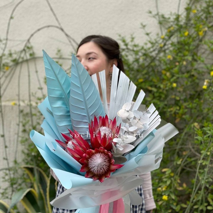 Букет из протеи "Клеопатра-2" в Кирове