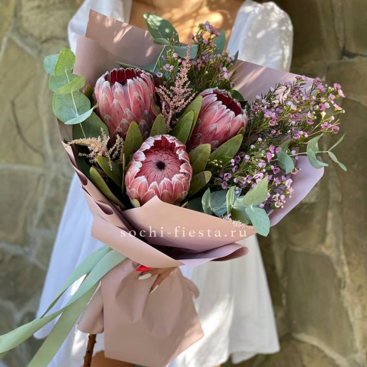 Букет из протеи "Клеопатра"  в Кирове