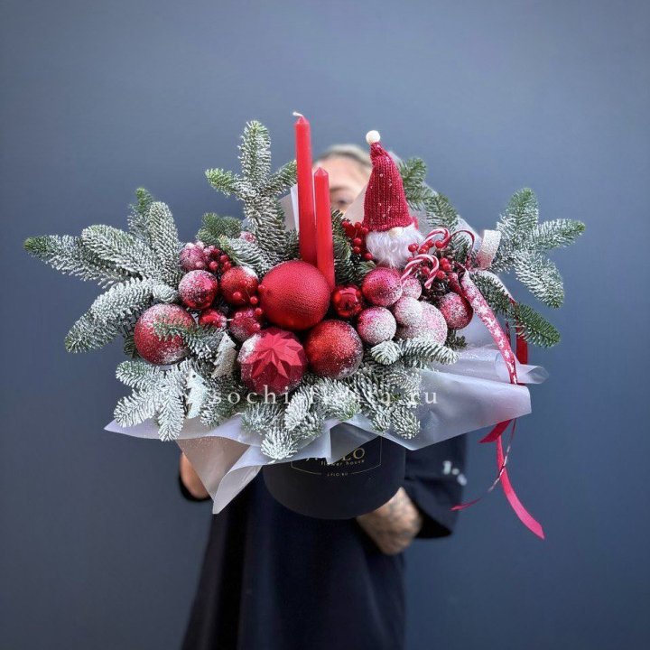 Композиция "Мери крисмас ред" в Кирове