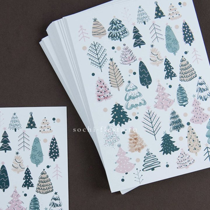 Открытка к букету "Елки" в Кирове