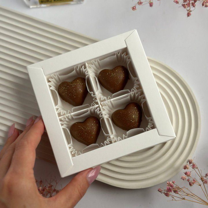 Бельгийский шоколад сердца в Кирове