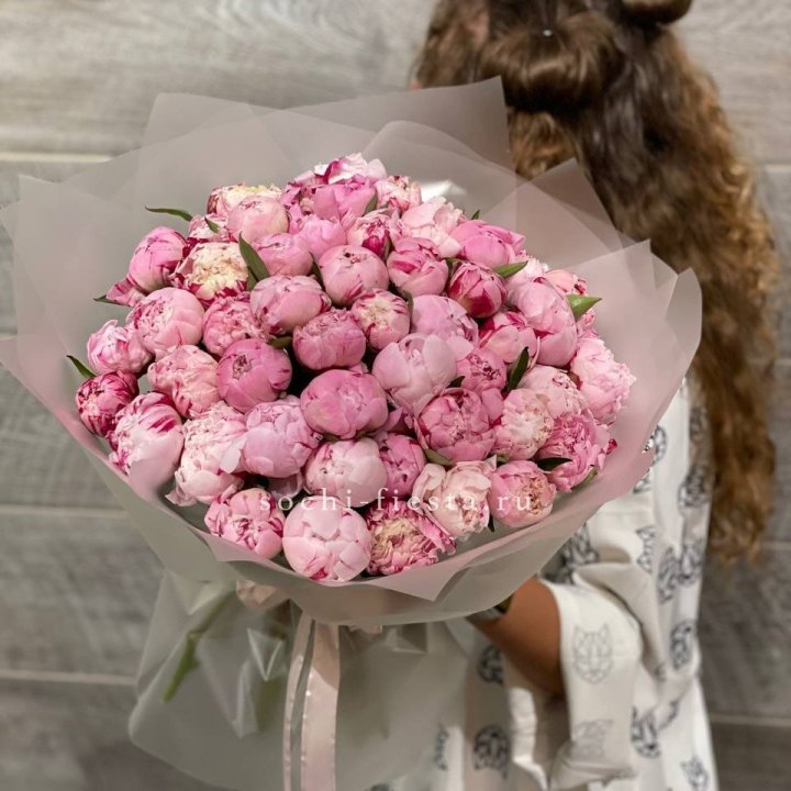 51 розовый пион в Кирове