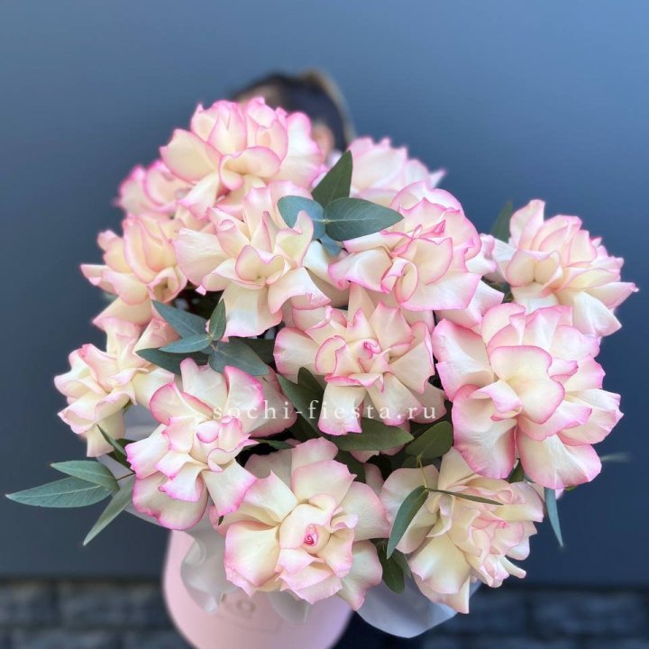 15 Французских роз Джумилия в боксе в Кирове