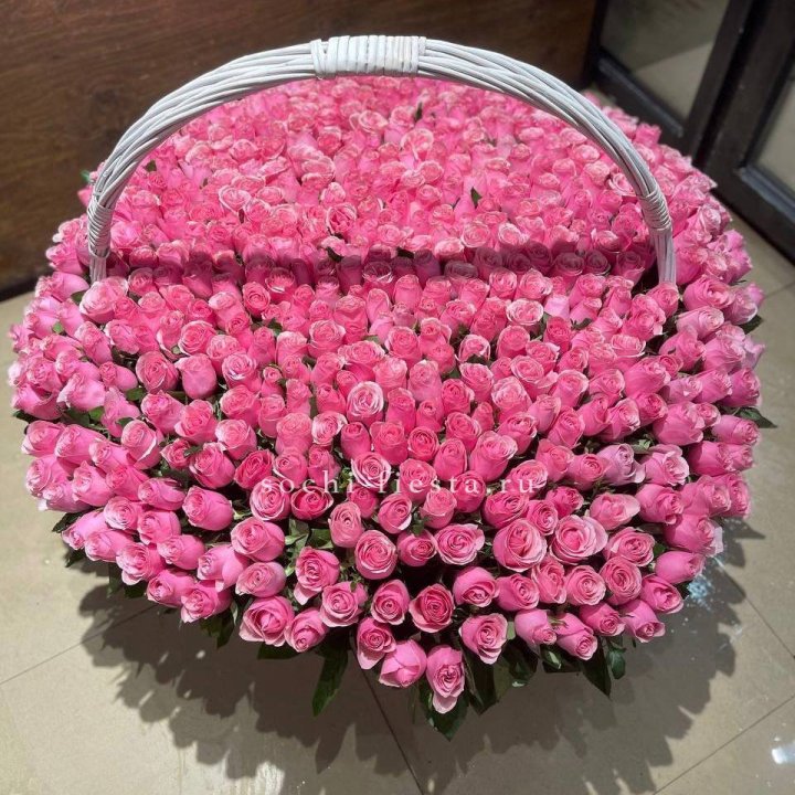 501 розовая роза в Кирове