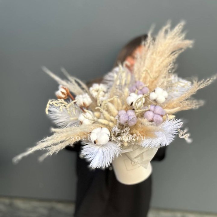 Авторский бокс с сухоцветами №3 в Кирове