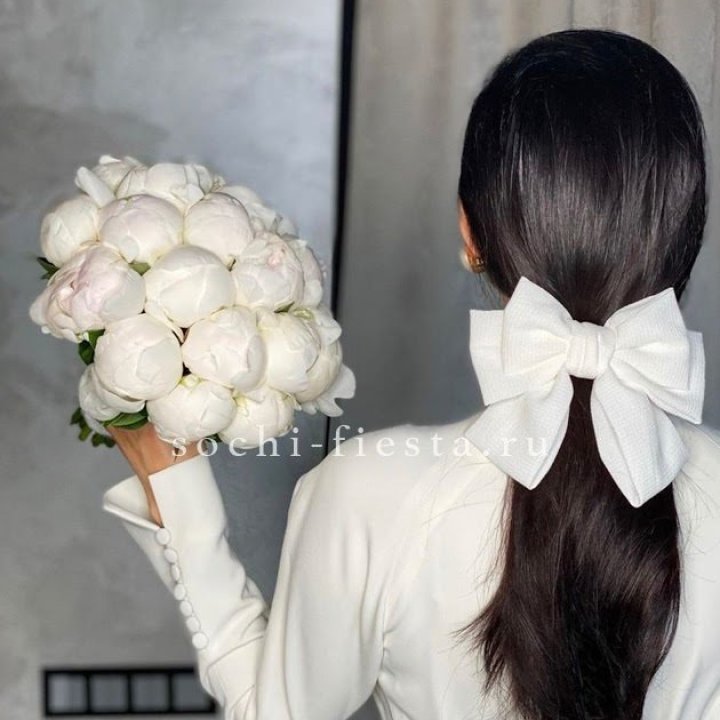 Свадебный букет пионов в Кирове