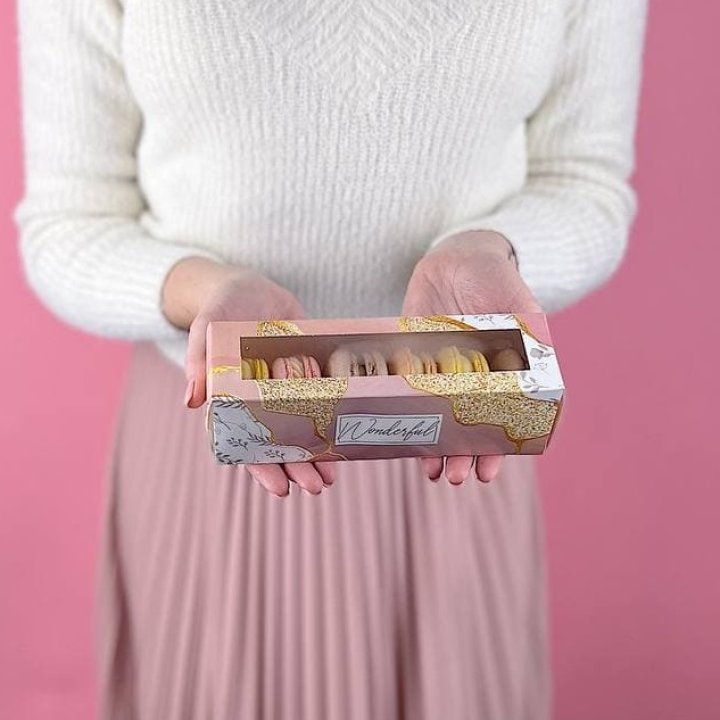 Коробка макаронс 5 шт. в Кирове