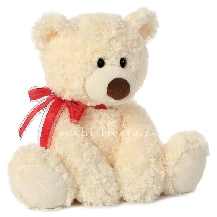 Белый плюшевый мишка  в Кирове