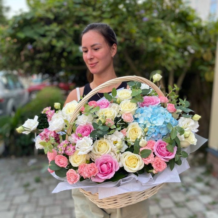 Цветочная корзина №2 в Кирове