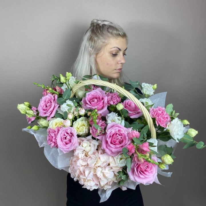 Цветочная корзина № 5 в Кирове