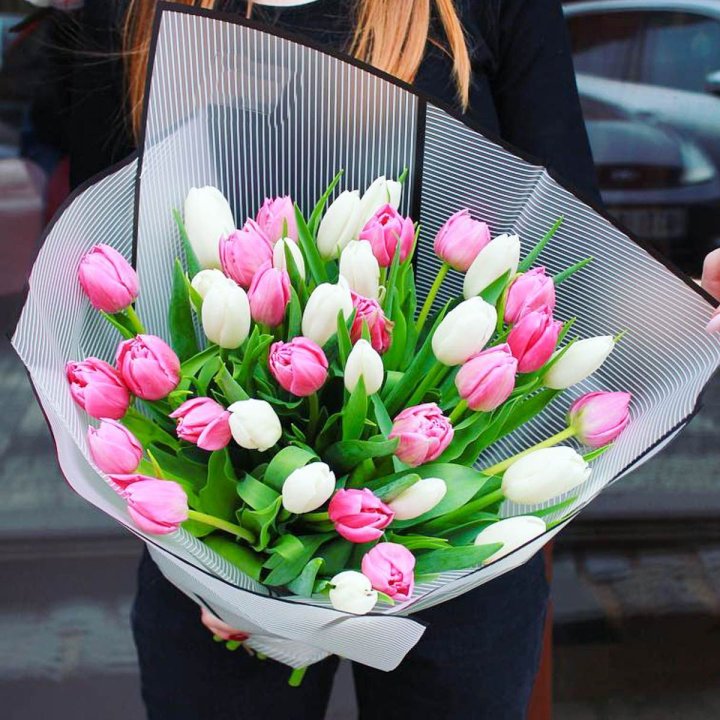 29 тюльпанов микс в Кирове