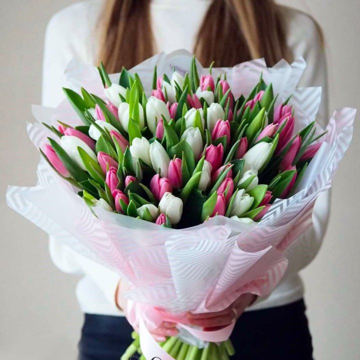 Букет тюльпанов "Лолита" в Кирове