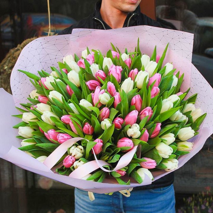 101 тюльпан микс в Кирове