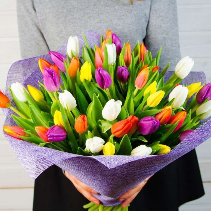 51 тюльпан "Рандом" №2 в Кирове